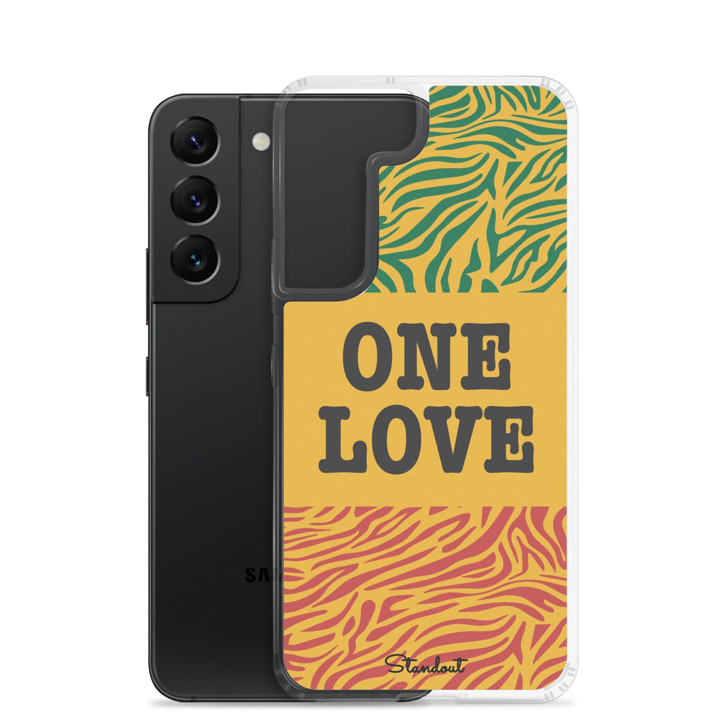 One Love Clear Case for Samsung®