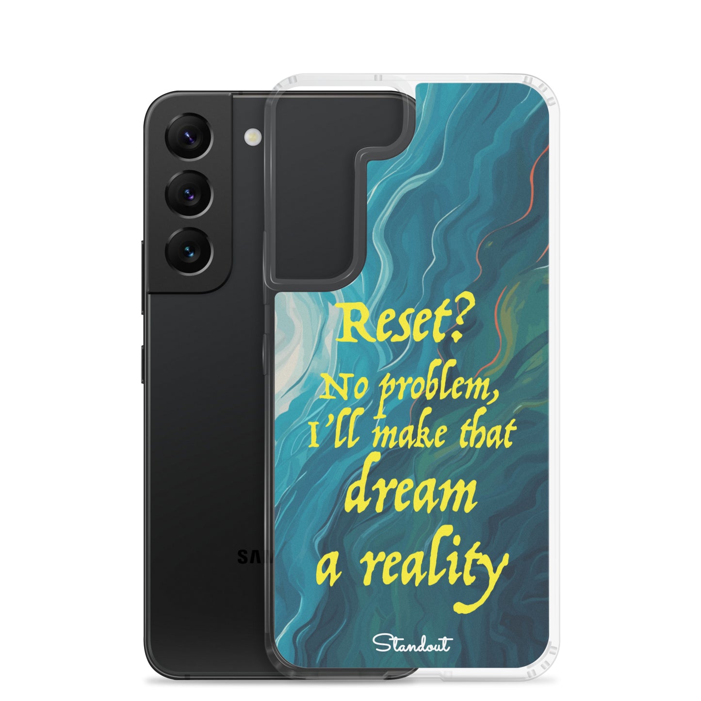 Reset in Life Clear Case for Samsung®