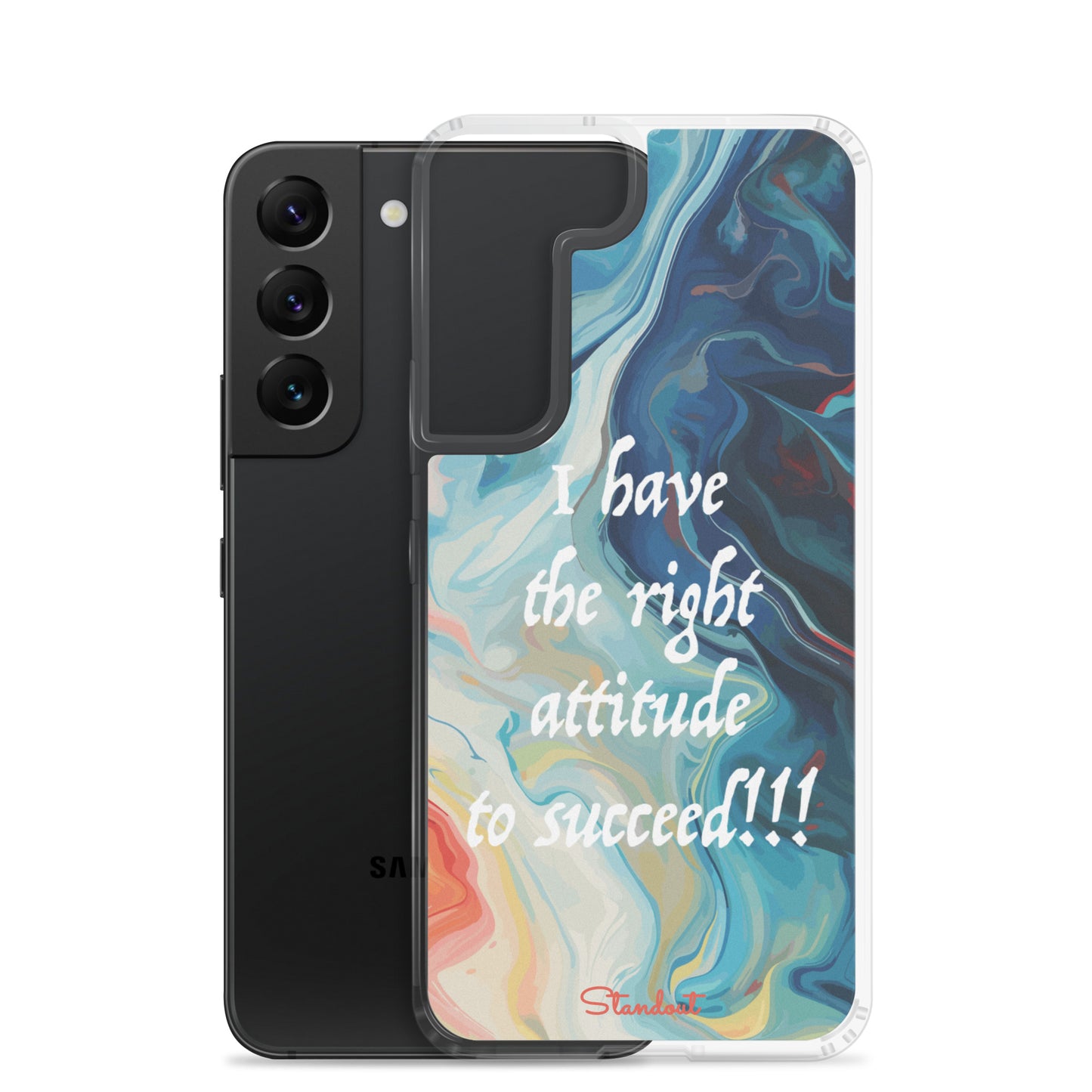 The right attitude Clear Case for Samsung®