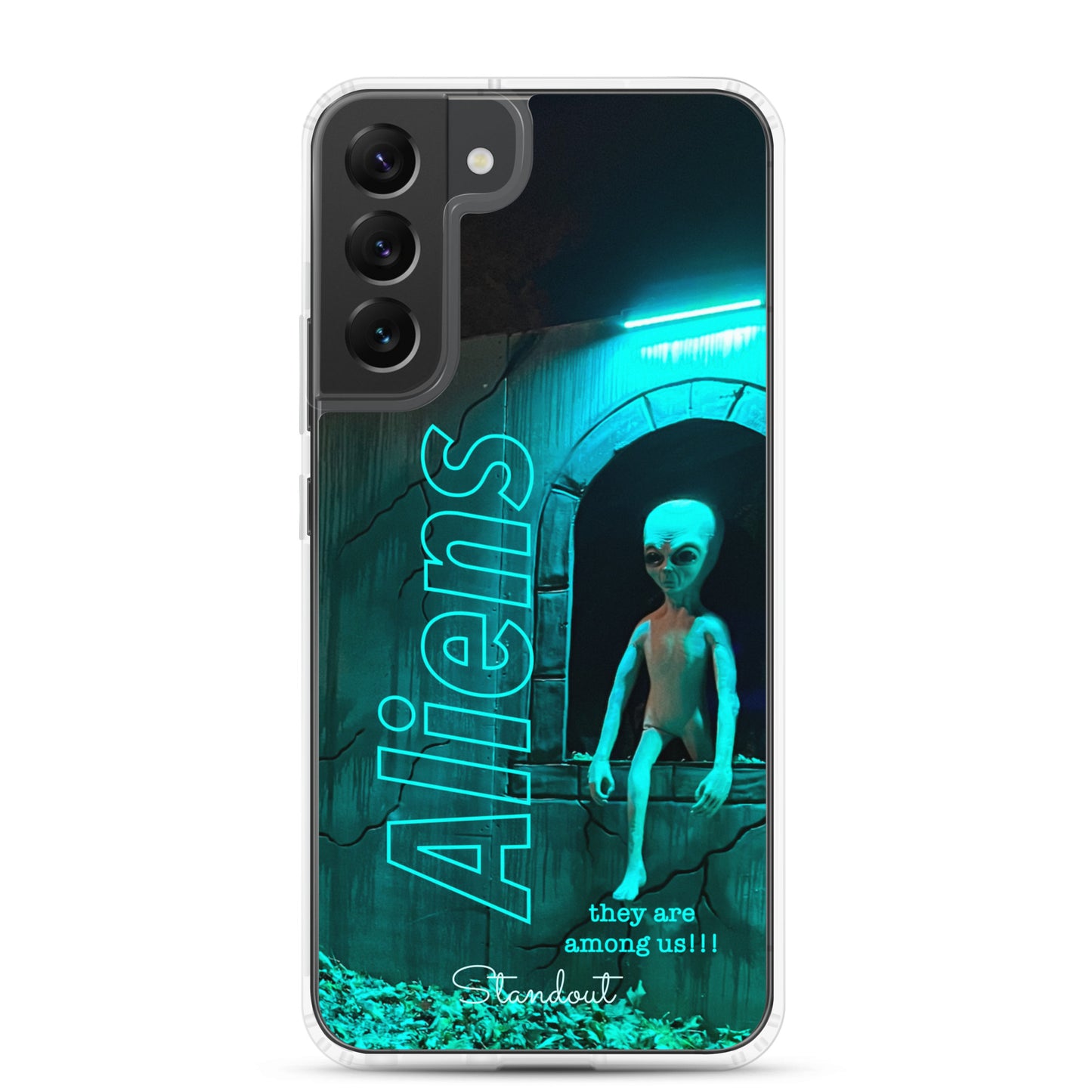 Aliens Clear Case for Samsung® CCS095