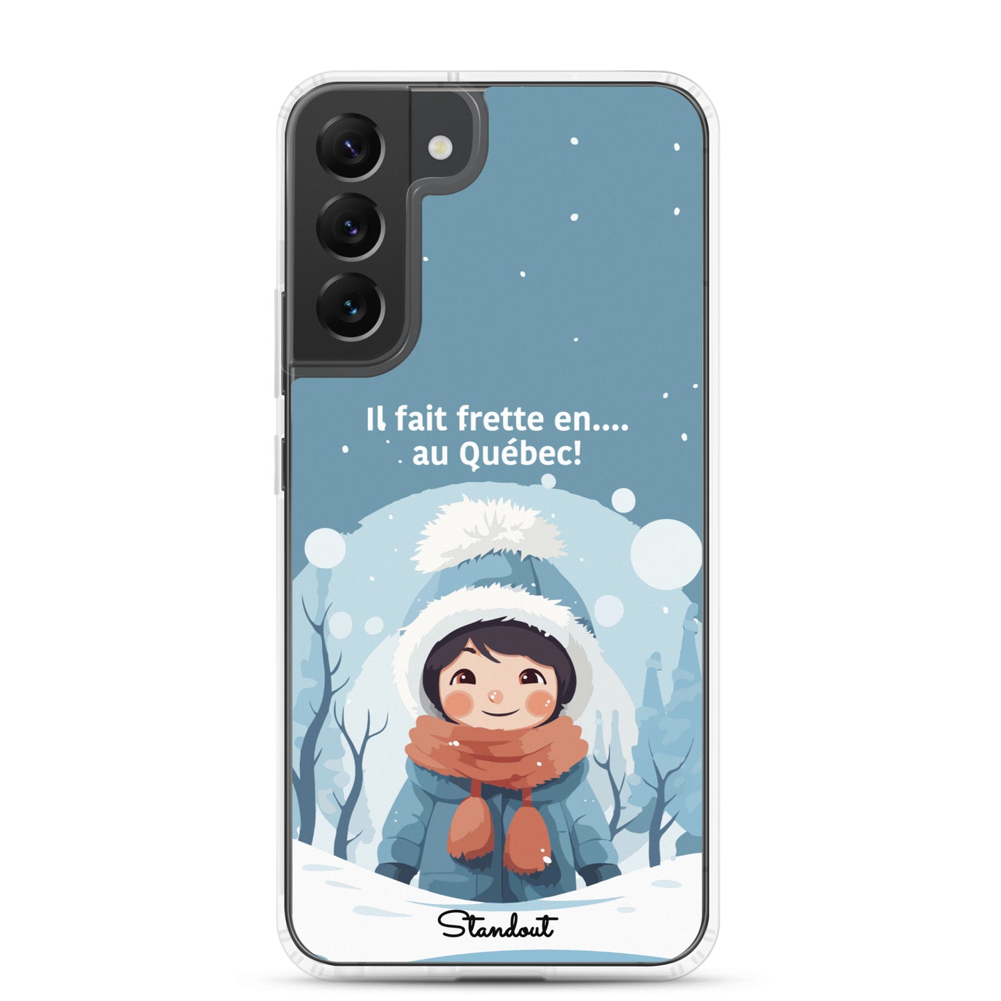 Hiver Québec Clear Case for Samsung®