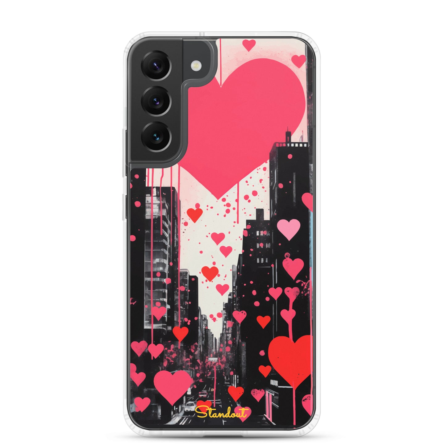 Hearts in the city  Clear Case for Samsung®