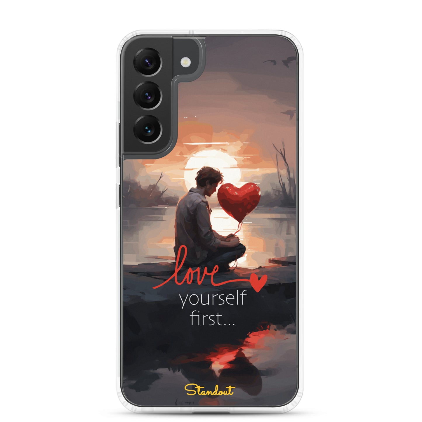 Love yourself Clear Case for Samsung®