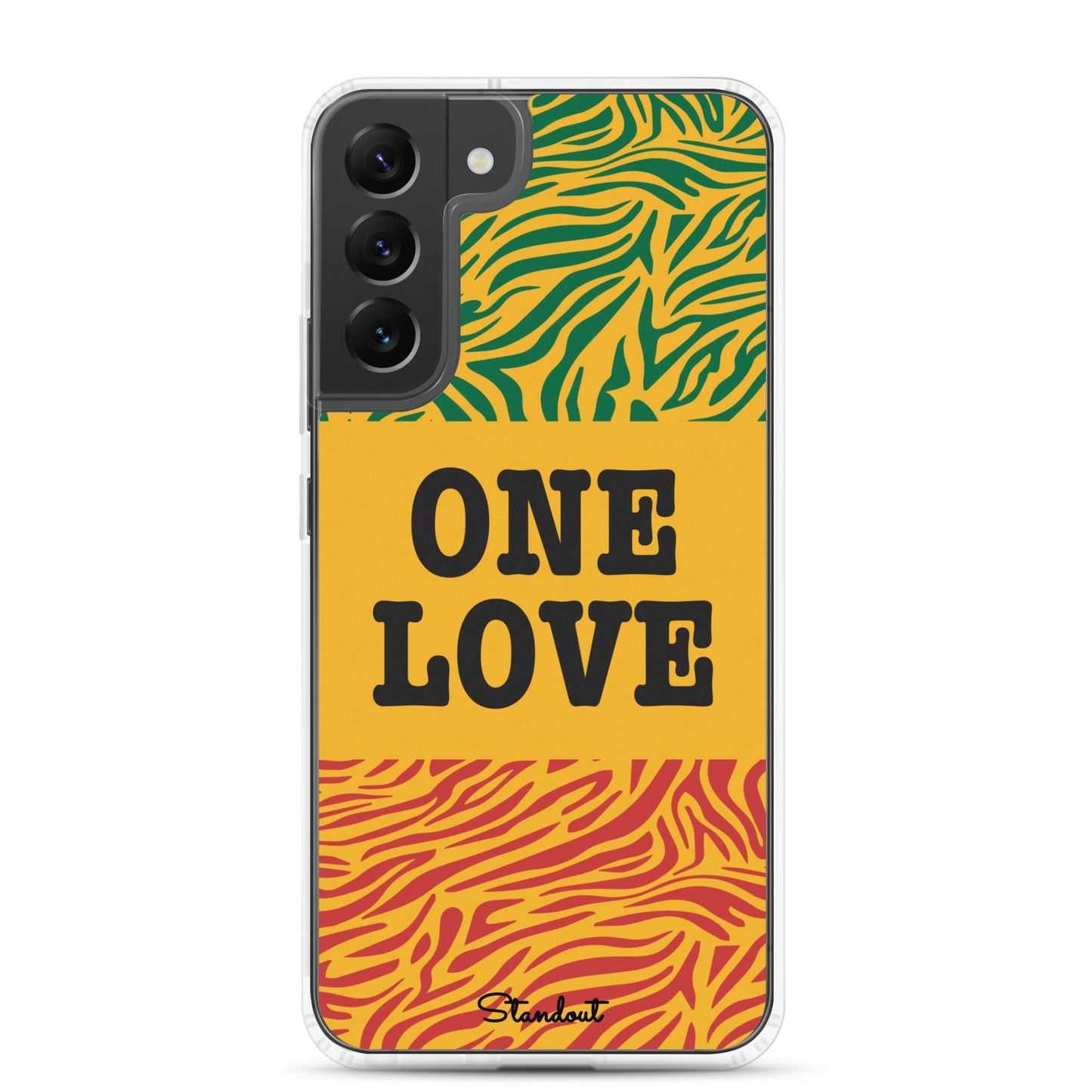 One Love Clear Case for Samsung®