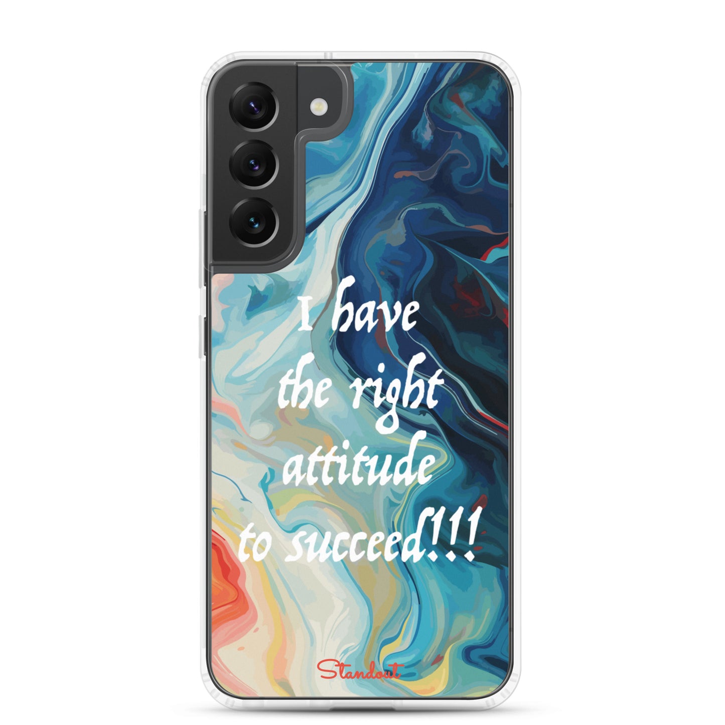 The right attitude Clear Case for Samsung®