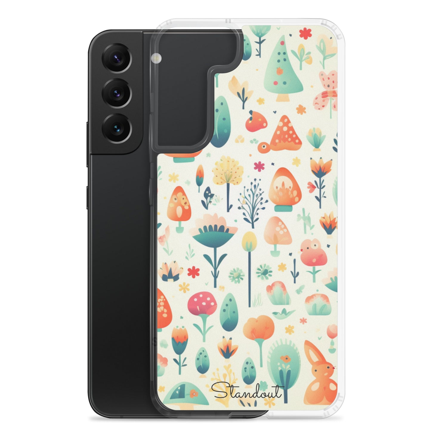 Cute Patterns Clear Case for Samsung® CCS016