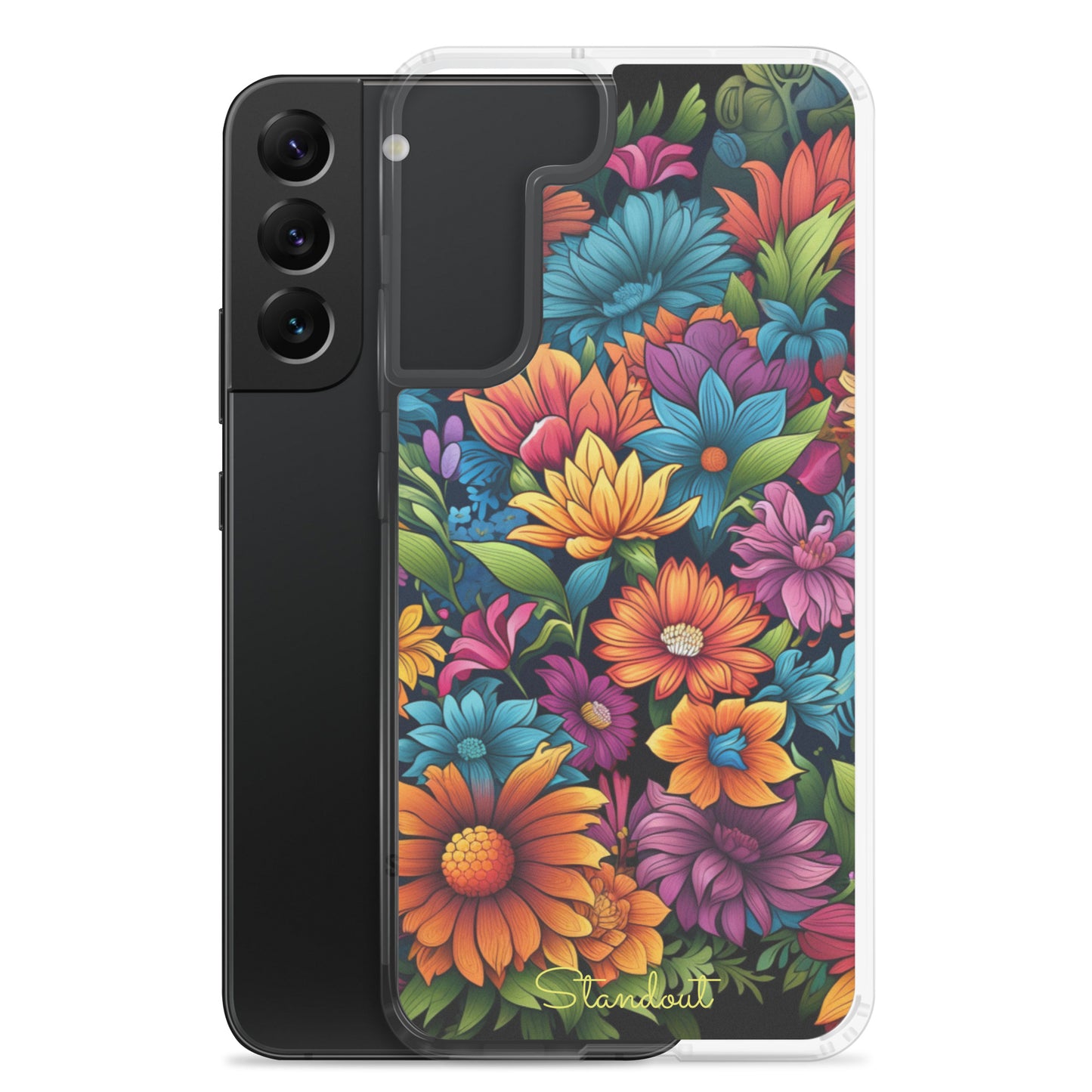 Flowers Multiple Clear Case for Samsung® CCS040