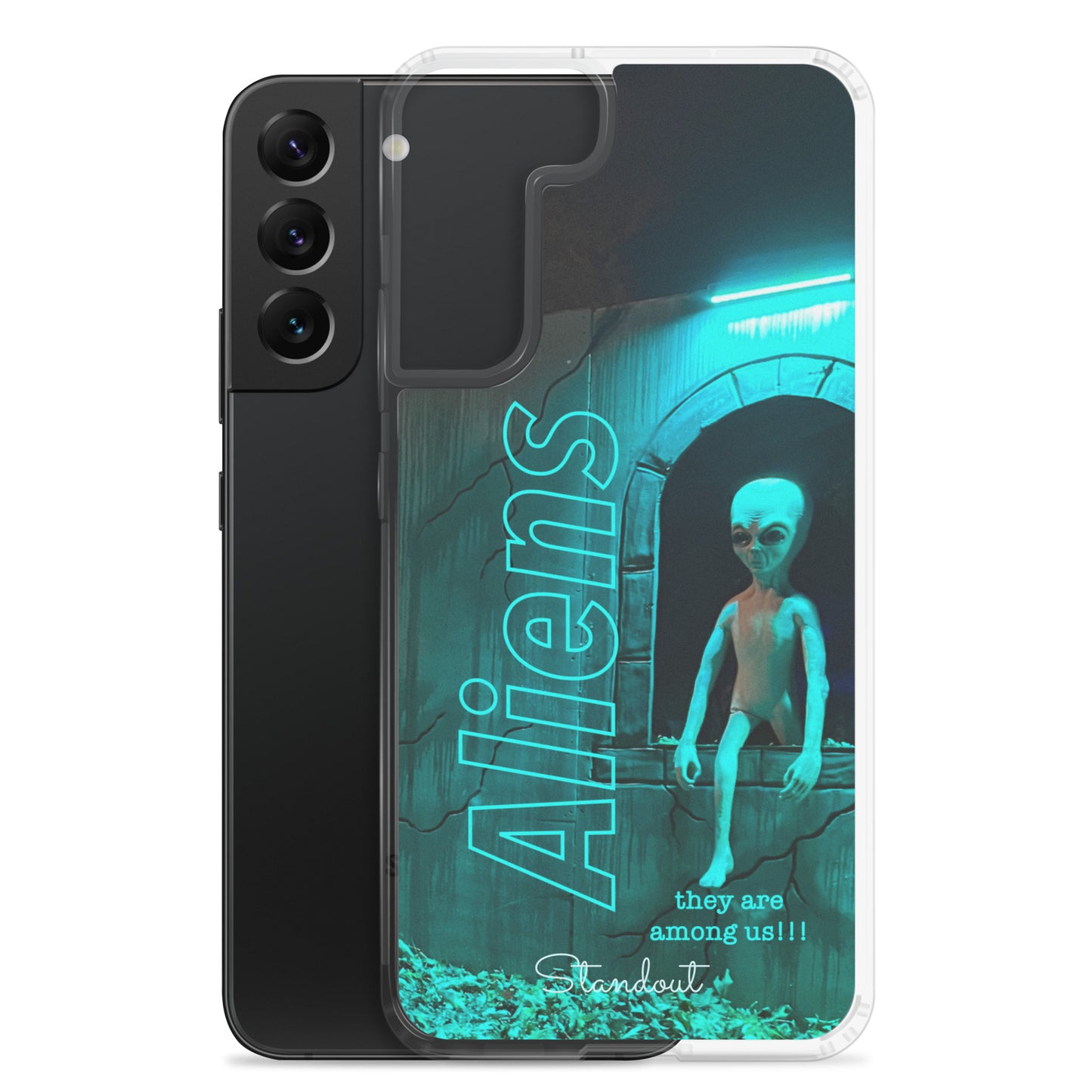 Aliens Clear Case for Samsung® CCS095