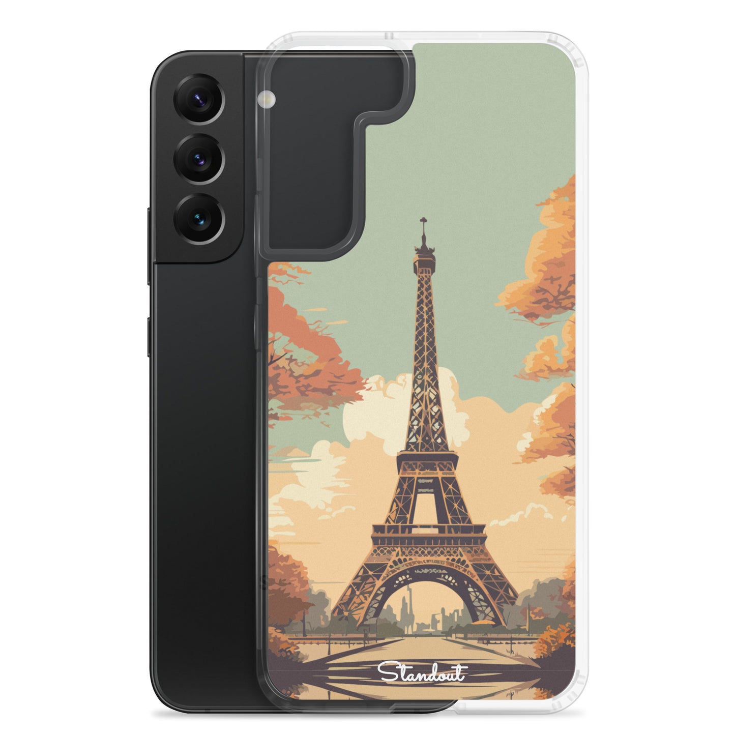 Eiffel Tower Clear Case for Samsung®