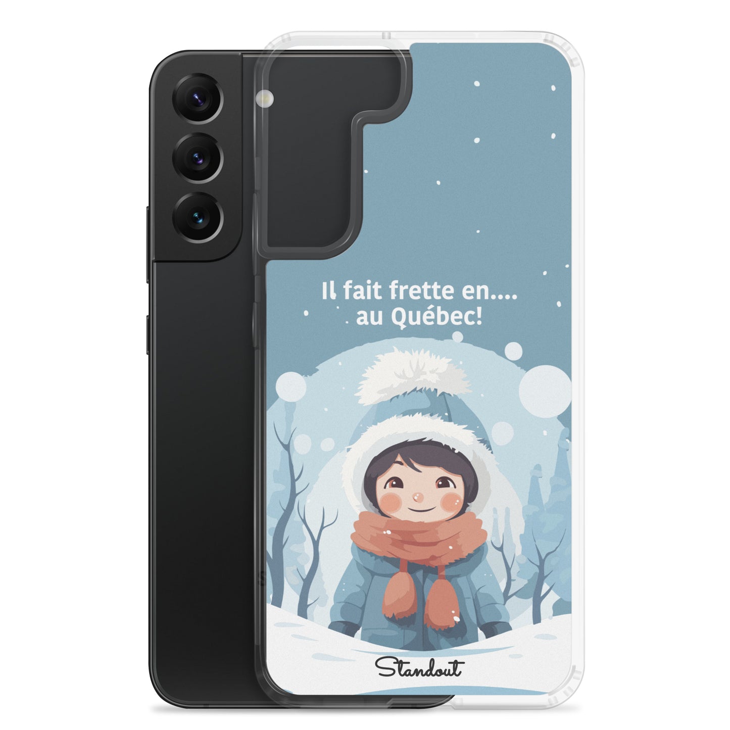 Hiver Québec Clear Case for Samsung®