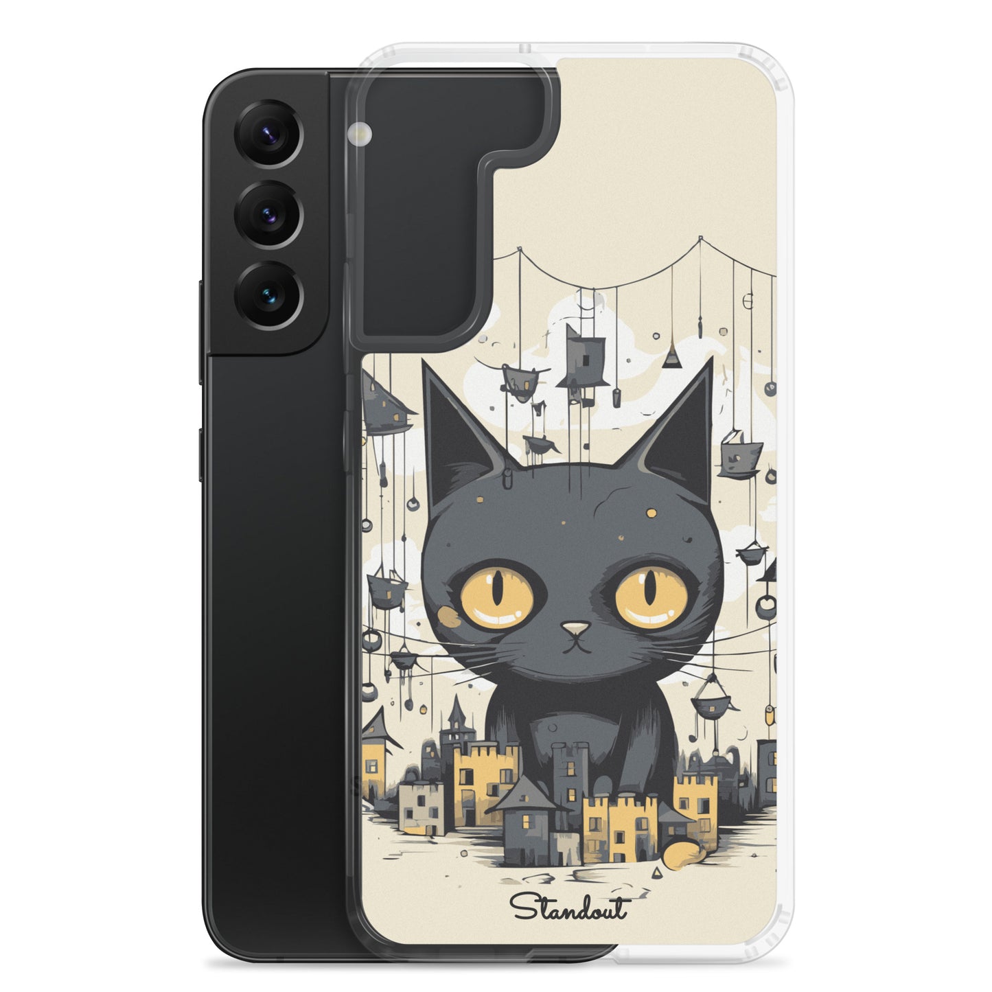 Mystic Cat Clear Case for Samsung®