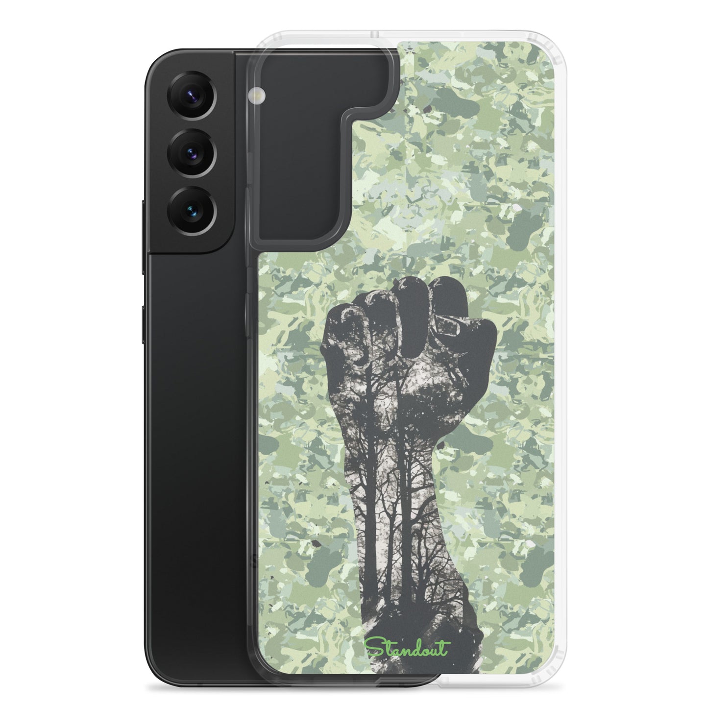 Stand up for your right Clear Case for Samsung®