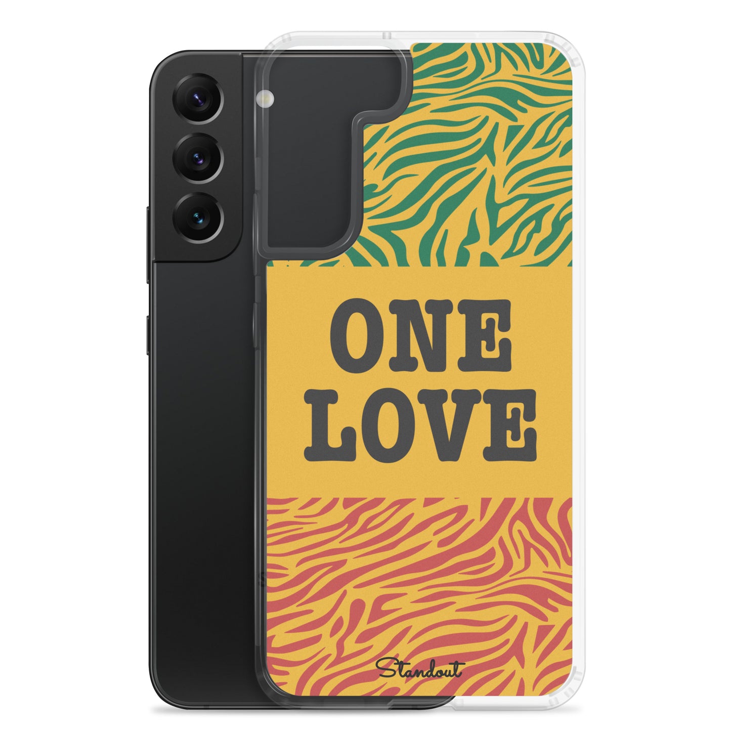 One Love Clear Case for Samsung®