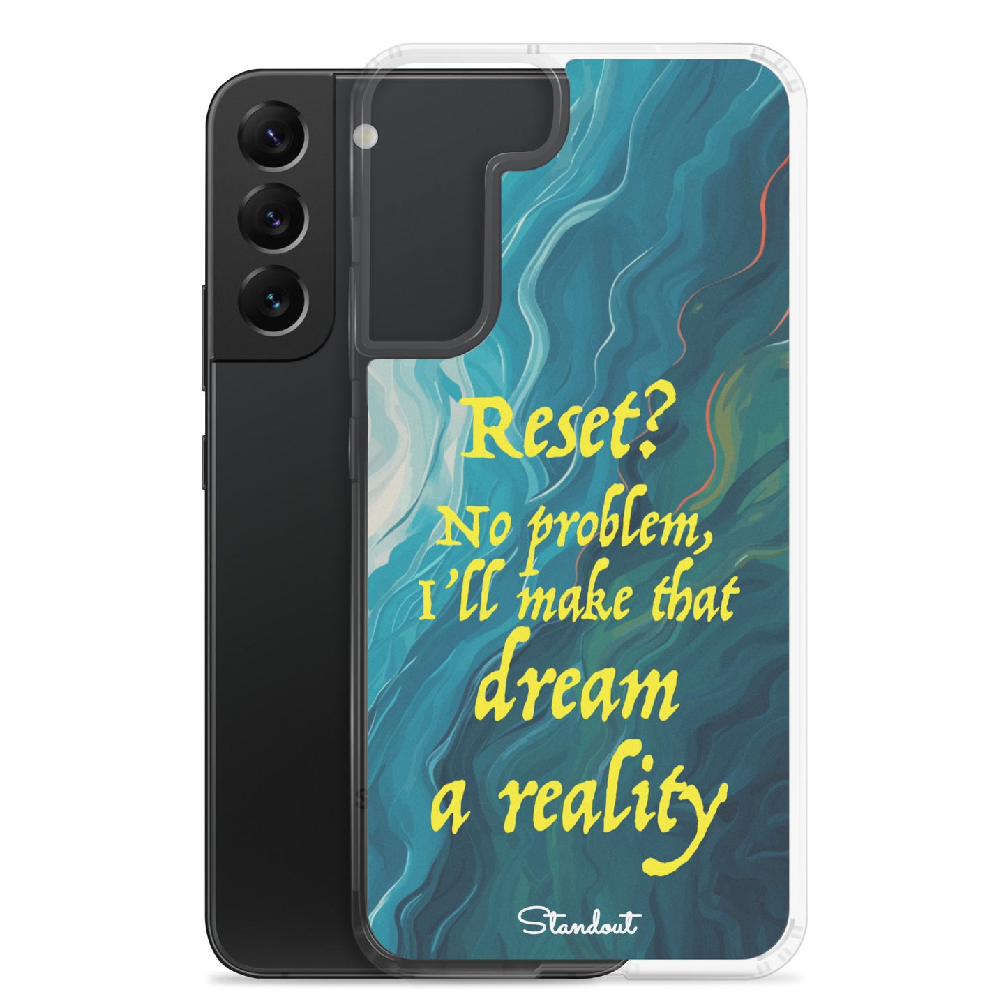 Reset in Life Clear Case for Samsung®