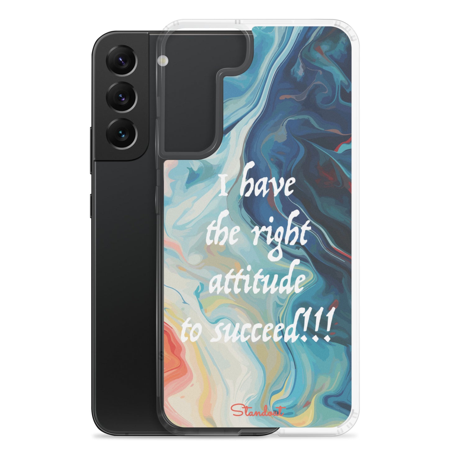 The right attitude Clear Case for Samsung®