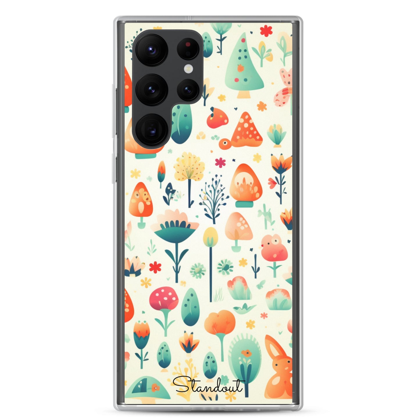 Cute Patterns Clear Case for Samsung® CCS016