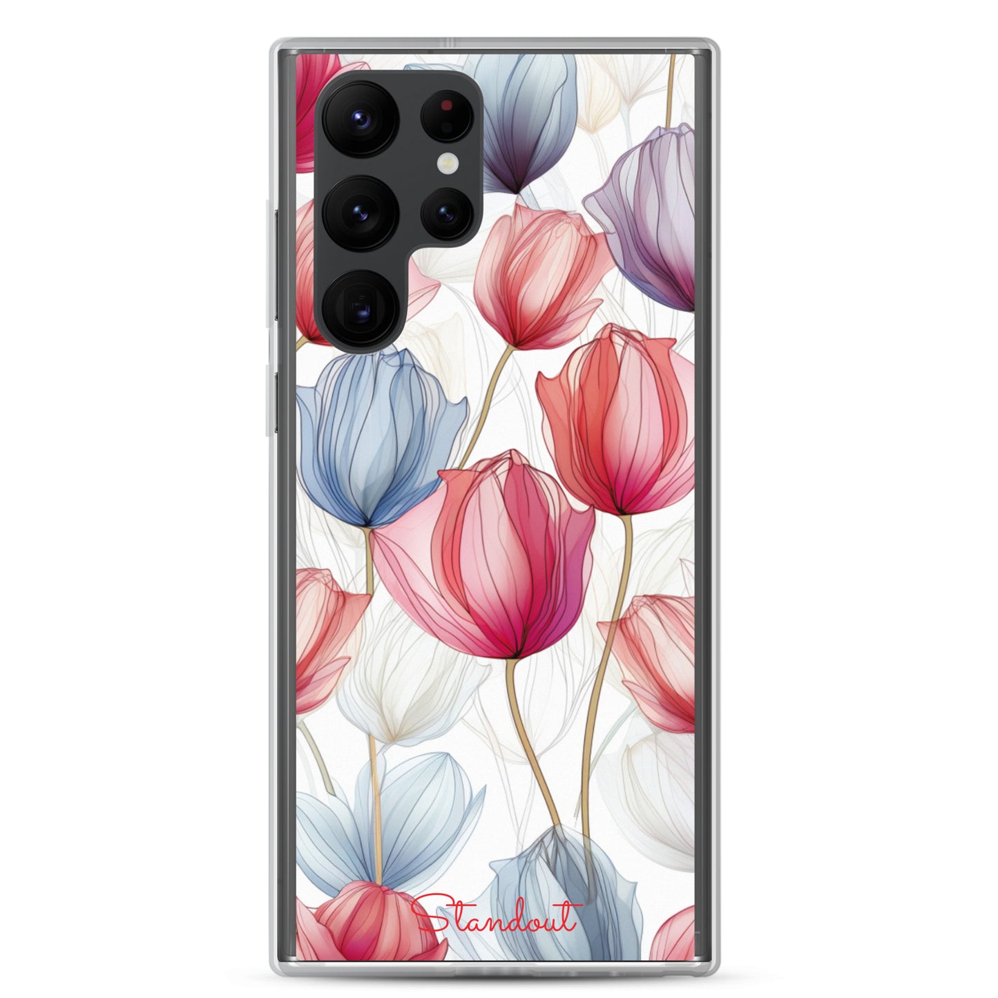 Flowers Tulip Clear Case for Samsung® CCS034