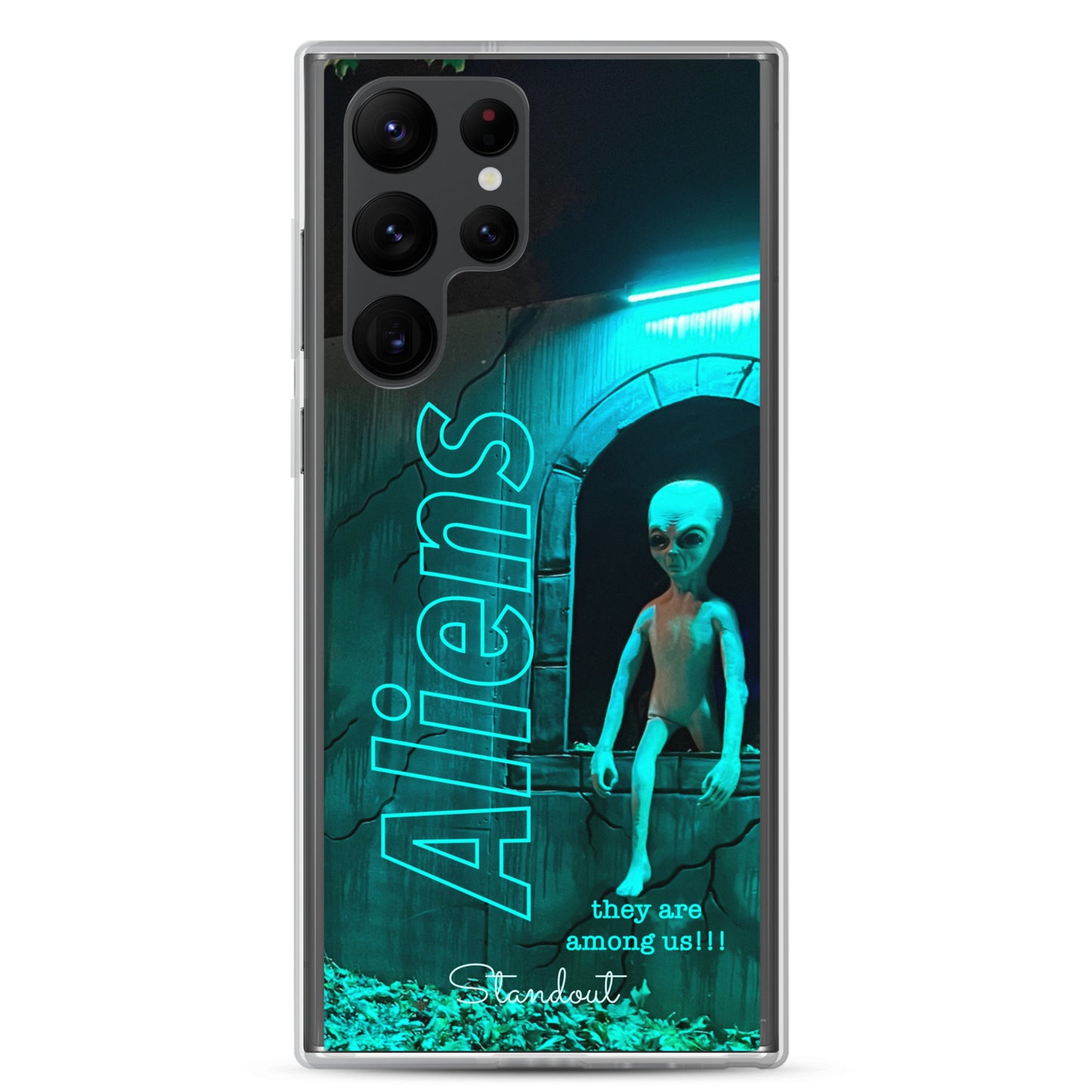 Aliens Clear Case for Samsung® CCS095