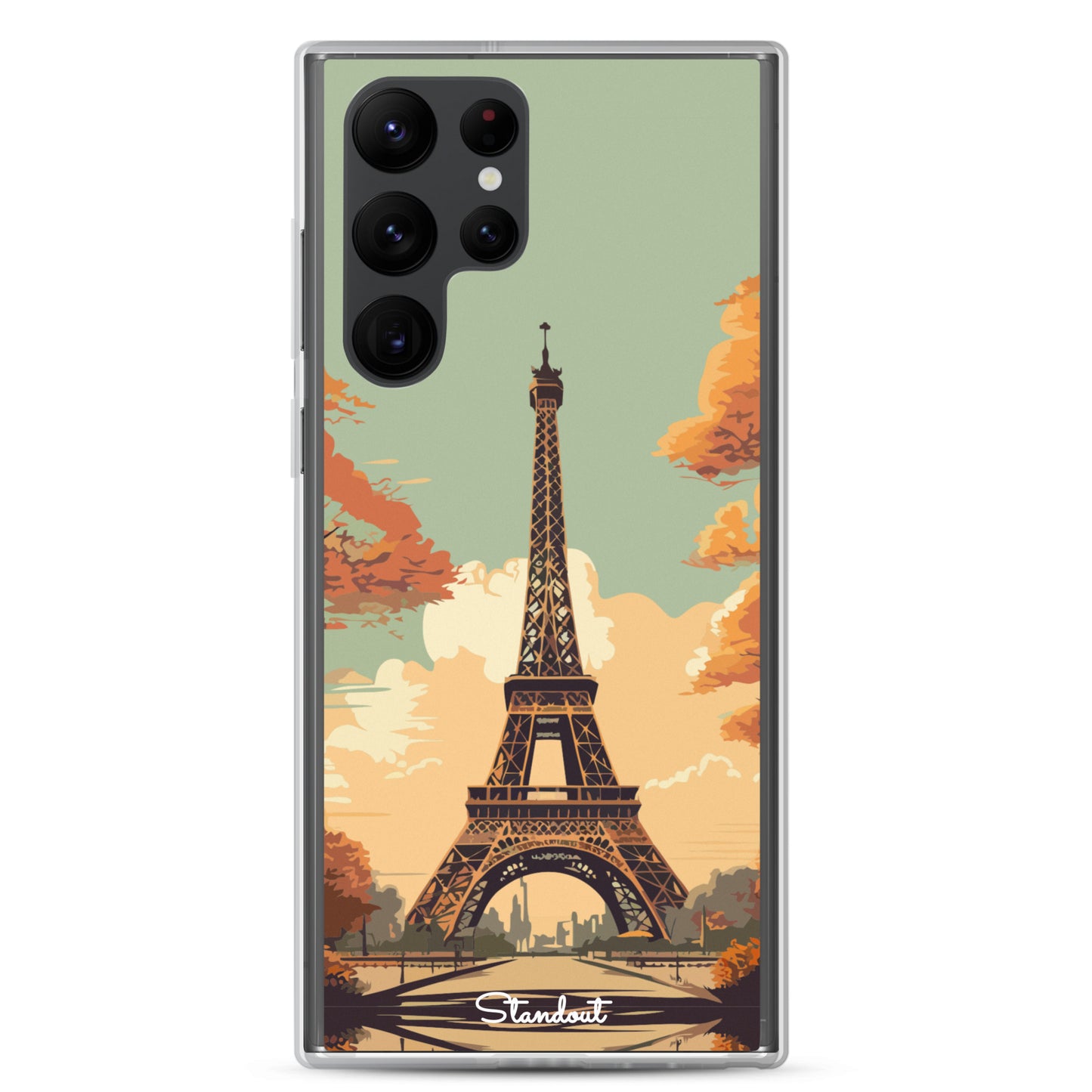 Eiffel Tower Clear Case for Samsung®