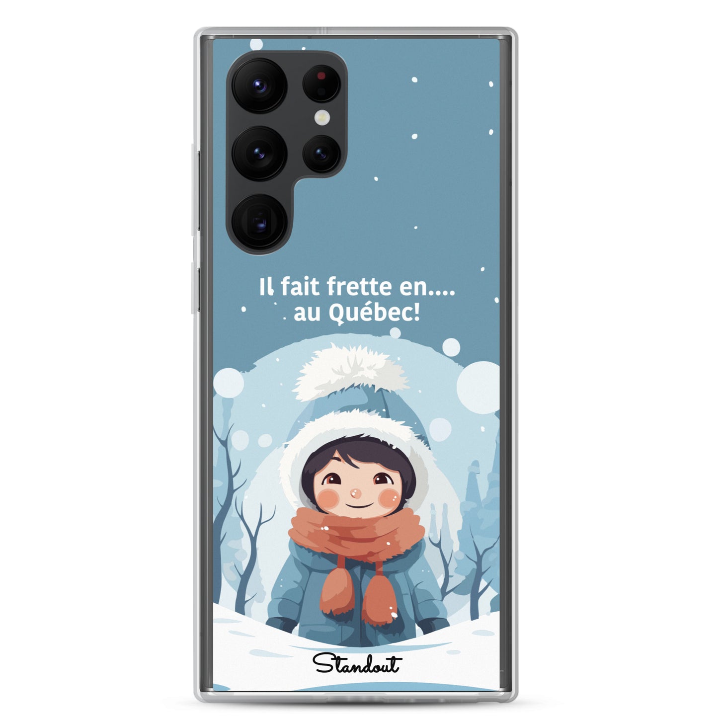 Hiver Québec Clear Case for Samsung®