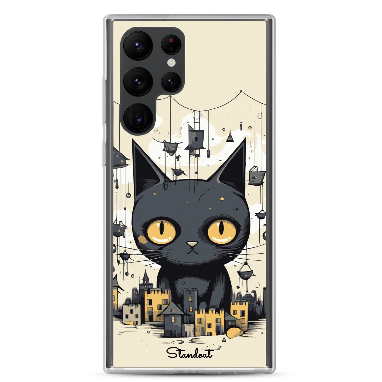 Mystic Cat Clear Case for Samsung®