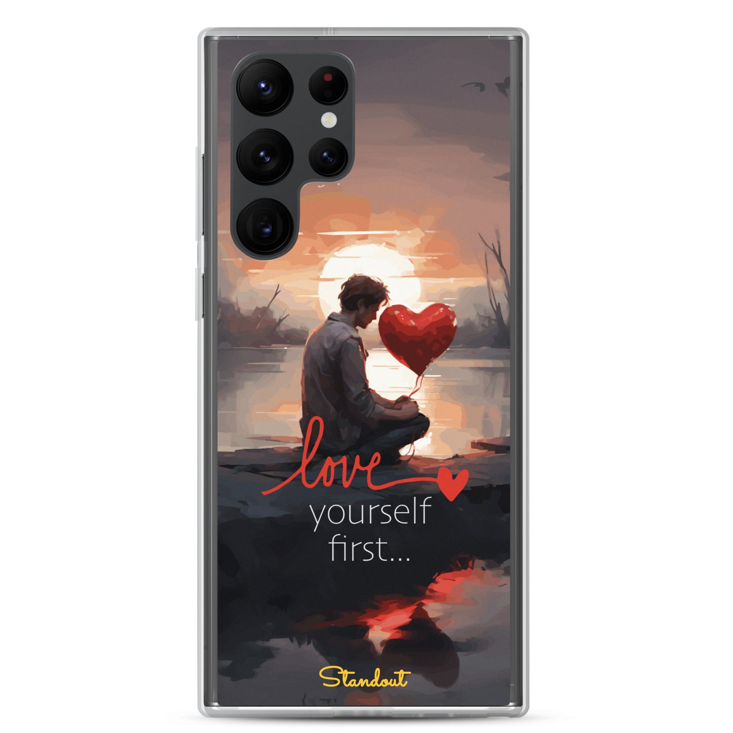 Love yourself Clear Case for Samsung®