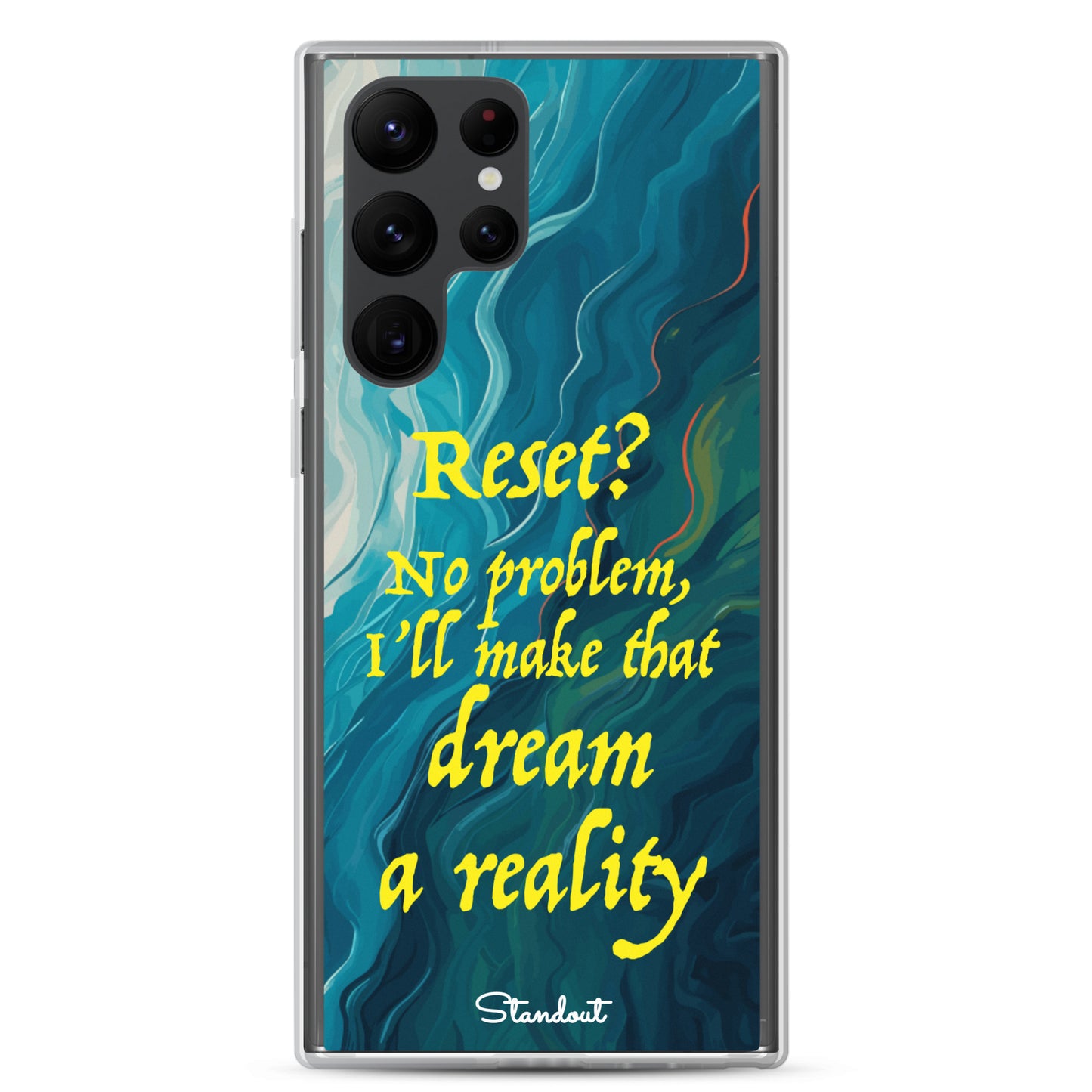 Reset in Life Clear Case for Samsung®