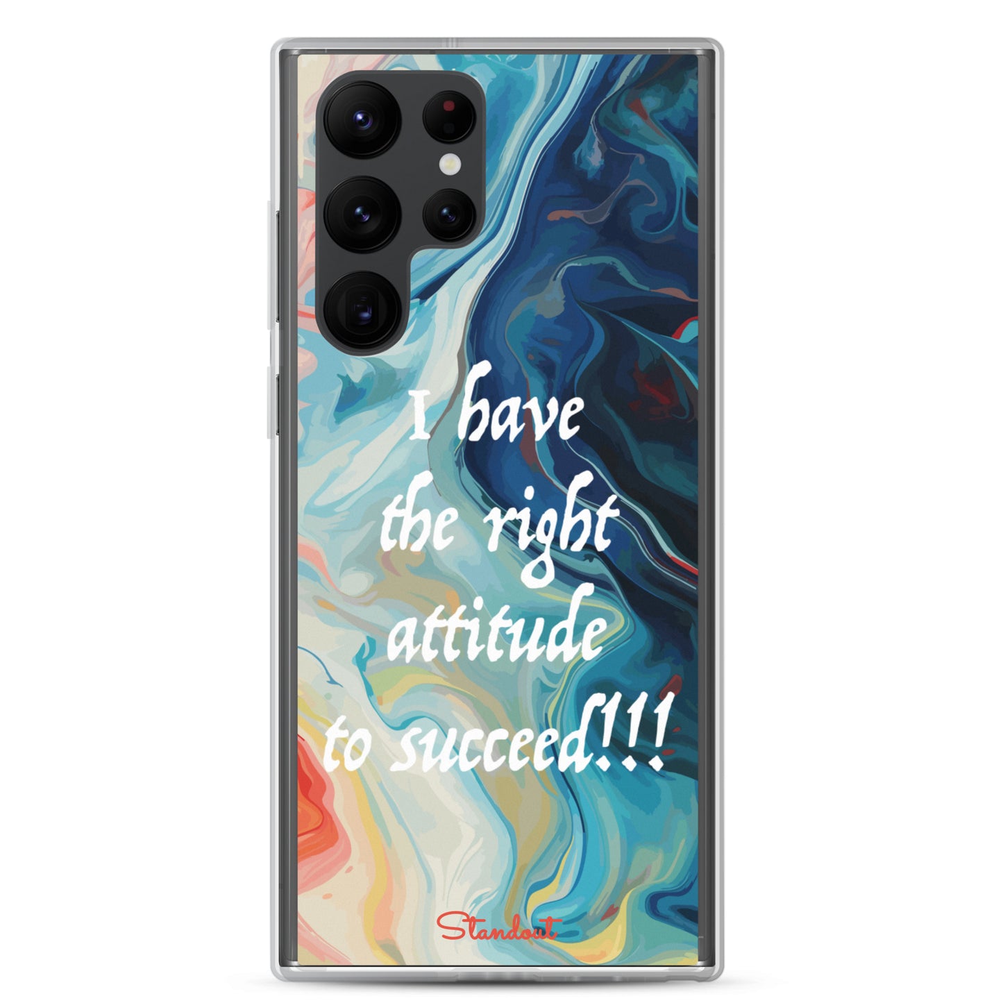 The right attitude Clear Case for Samsung®