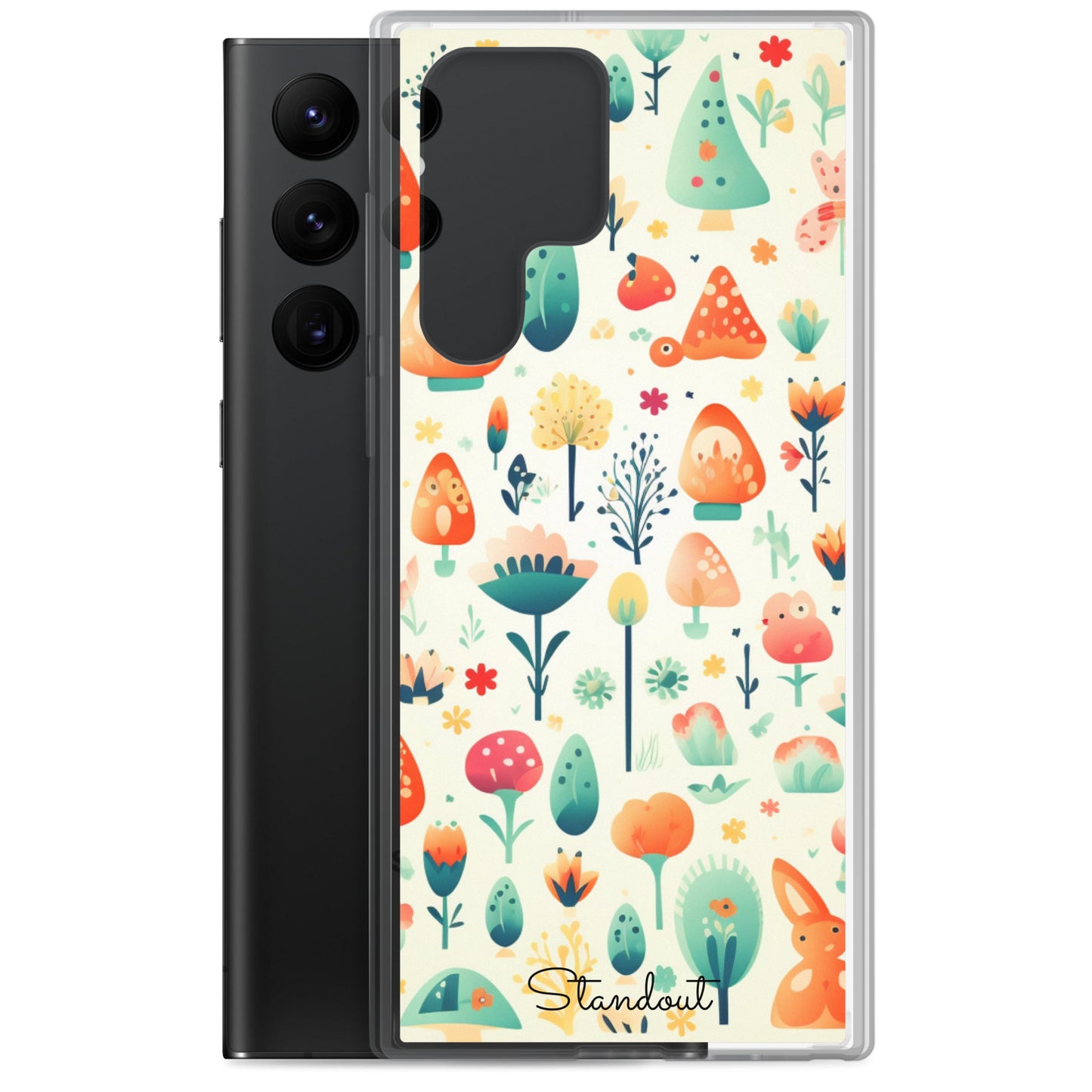 Cute Patterns Clear Case for Samsung® CCS016