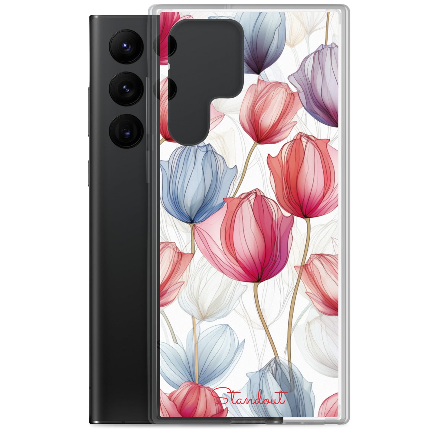 Flowers Tulip Clear Case for Samsung® CCS034