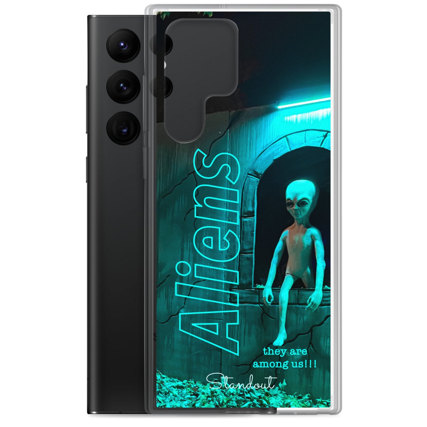 Aliens Clear Case for Samsung® CCS095