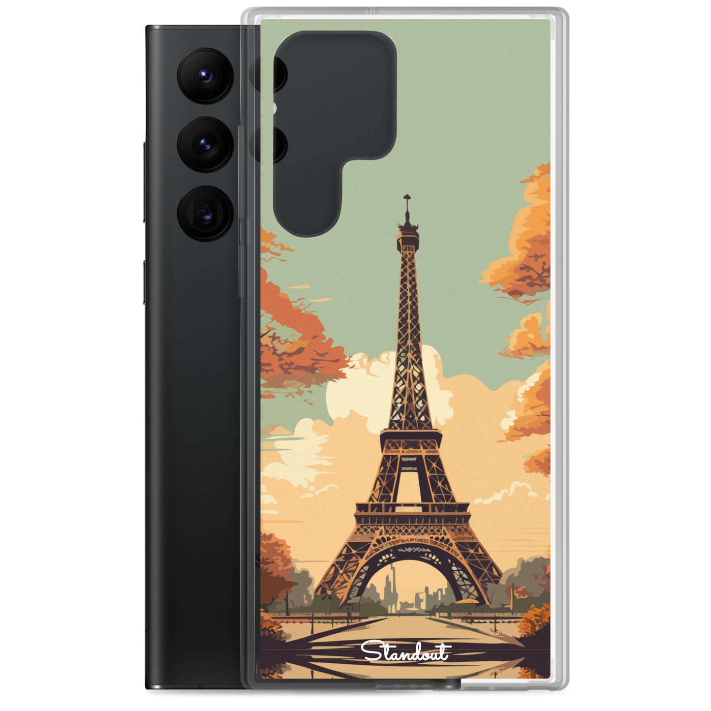 Eiffel Tower Clear Case for Samsung®