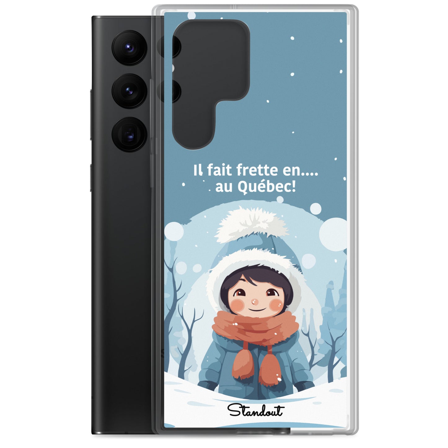 Hiver Québec Clear Case for Samsung®