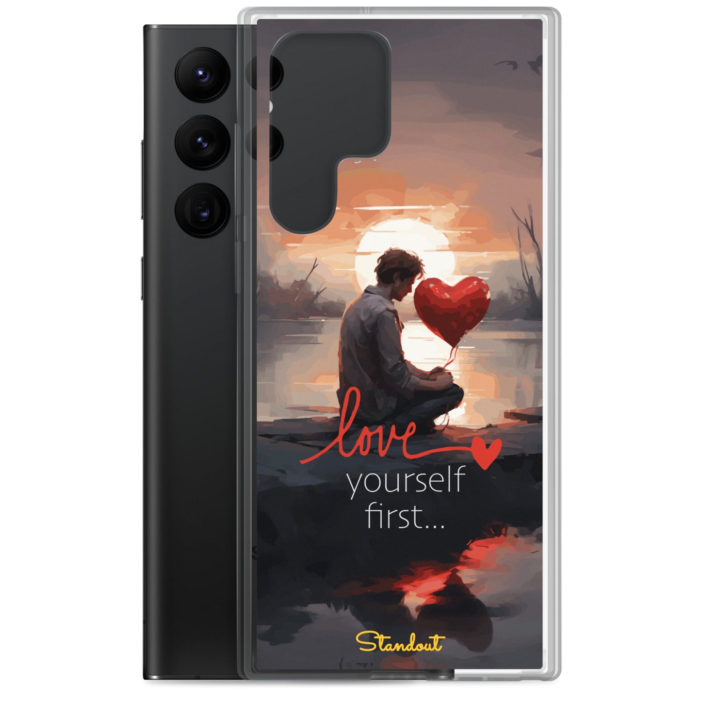 Love yourself Clear Case for Samsung®