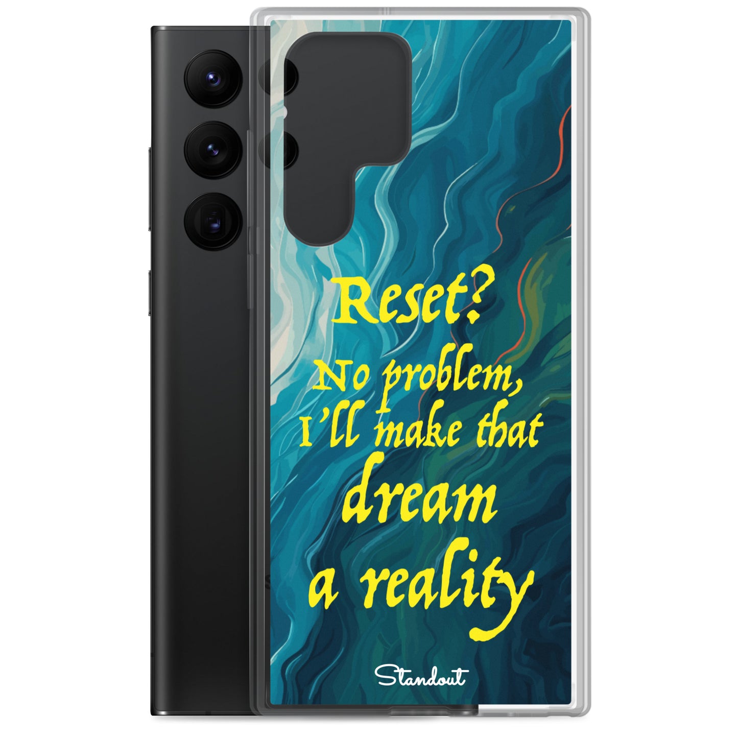 Reset in Life Clear Case for Samsung®