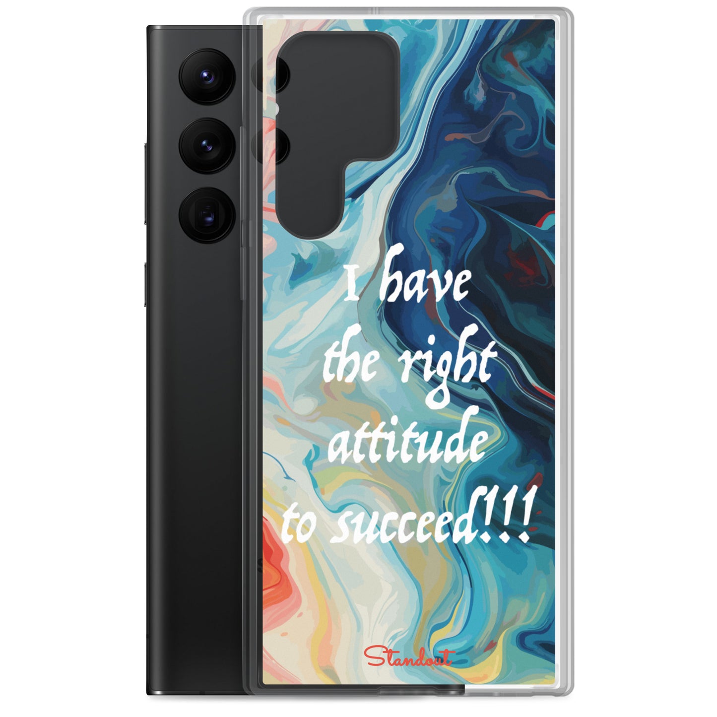 The right attitude Clear Case for Samsung®