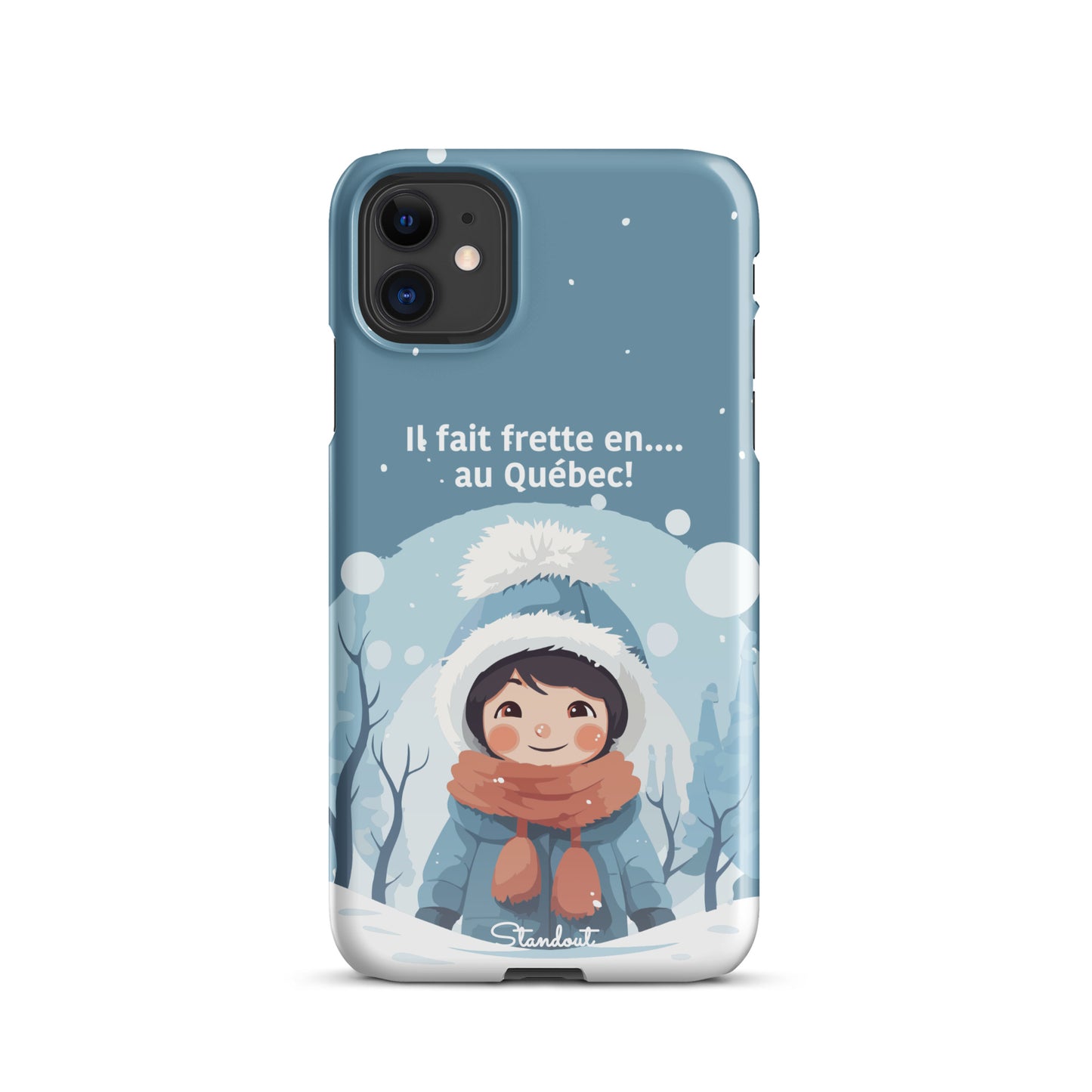 Hiver Québec Snap case for iPhone®