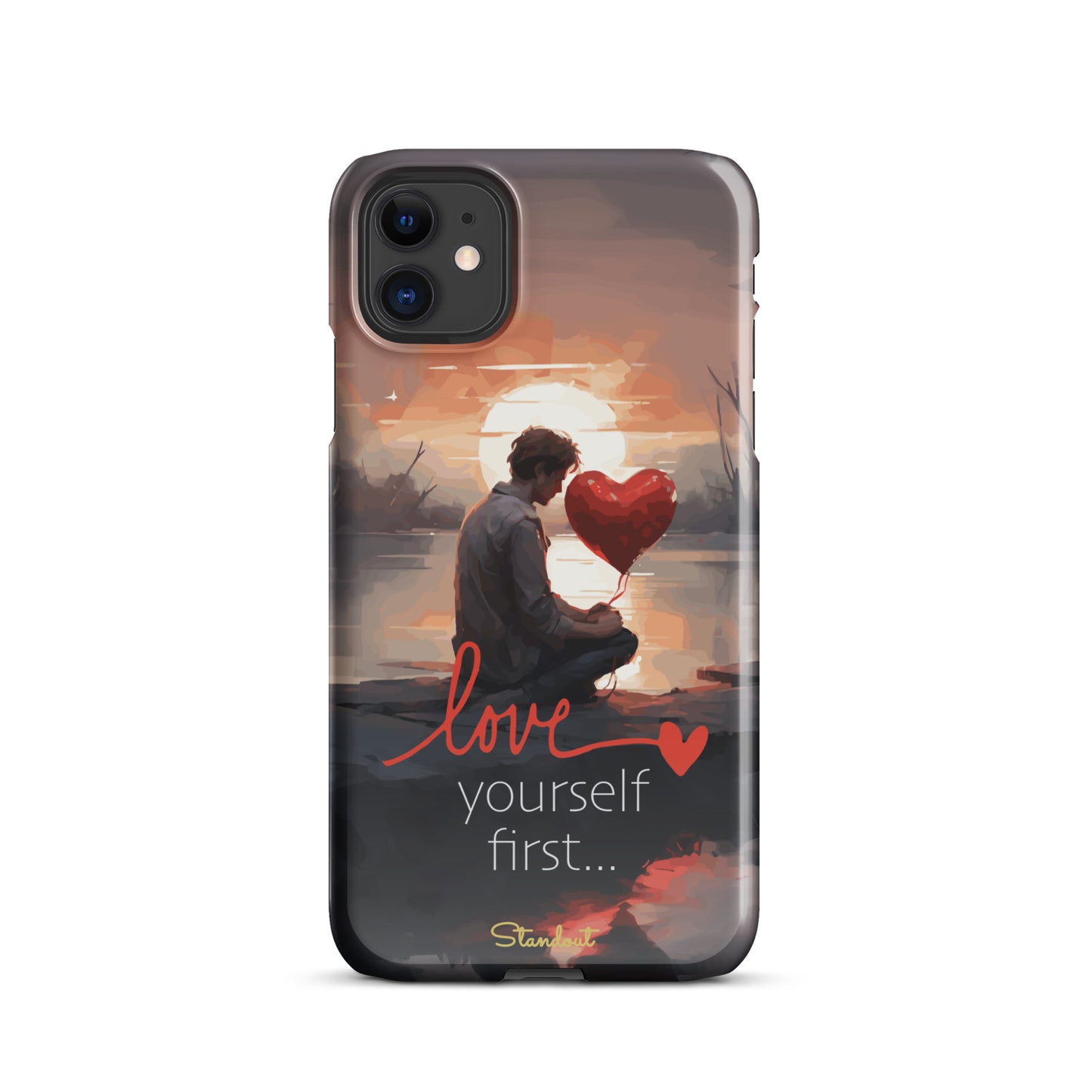 Love yourself Snap case for iPhone®