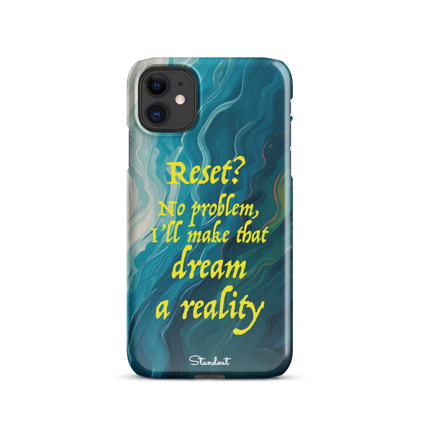 Reset in Life Snap case for iPhone®