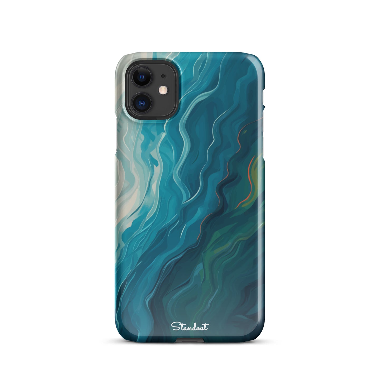 Liquid Blue Snap case for iPhone®