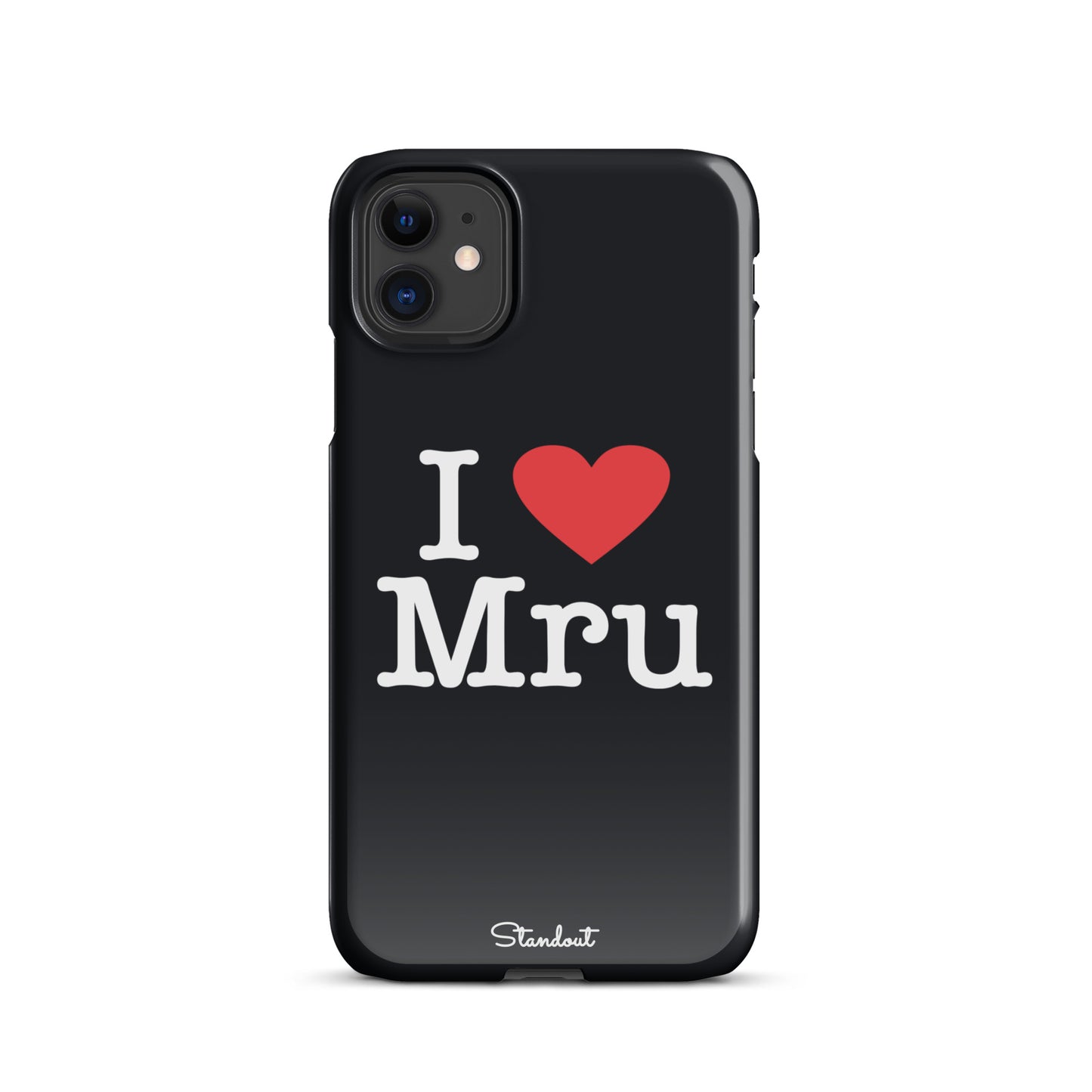 I love Mru original Snap case for iPhone®