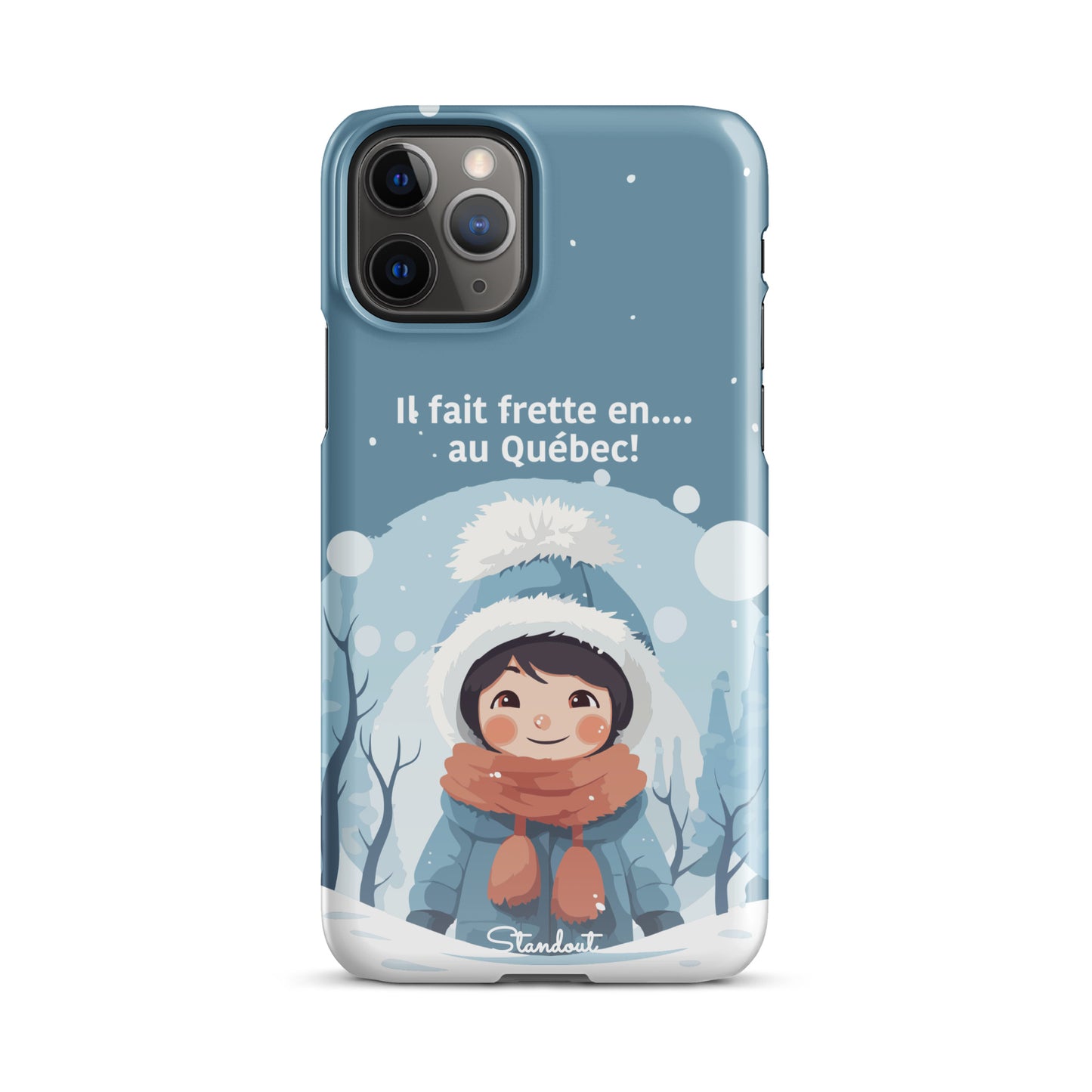 Hiver Québec Snap case for iPhone®