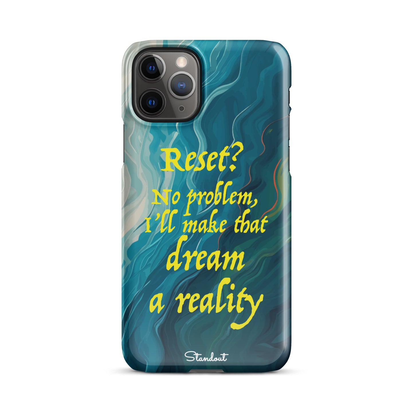 Reset in Life Snap case for iPhone®