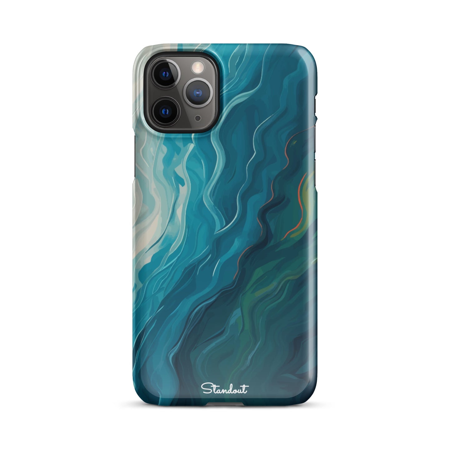 Liquid Blue Snap case for iPhone®