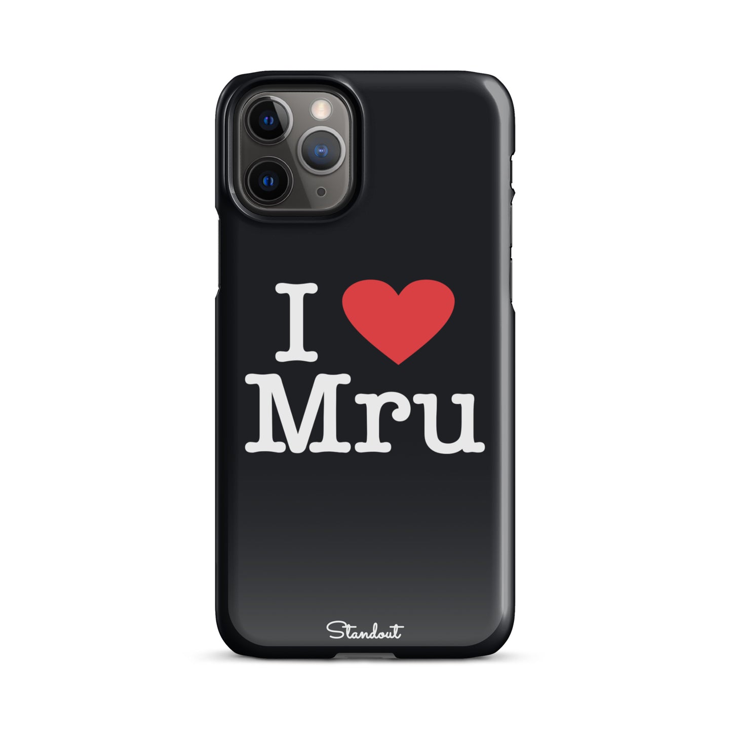 I love Mru original Snap case for iPhone®