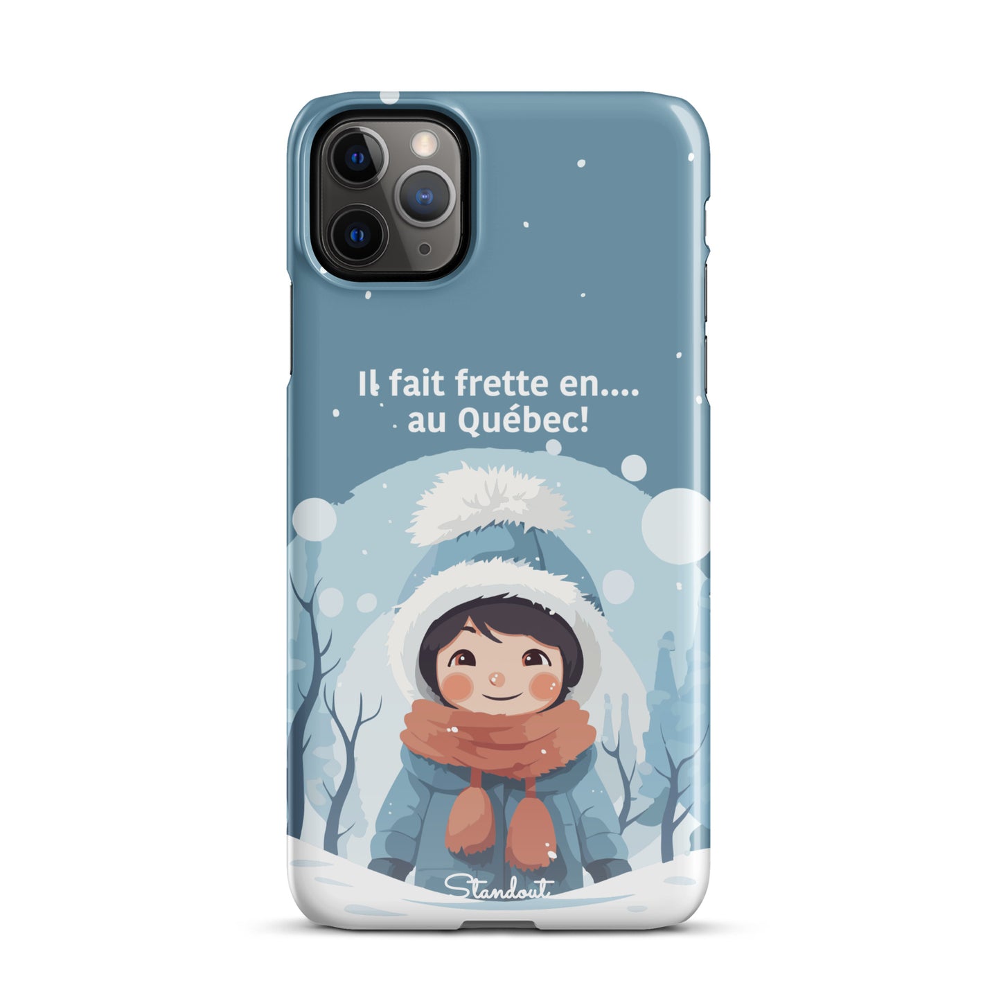 Hiver Québec Snap case for iPhone®