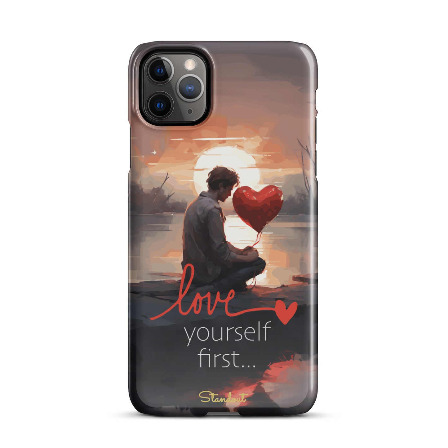 Love yourself Snap case for iPhone®