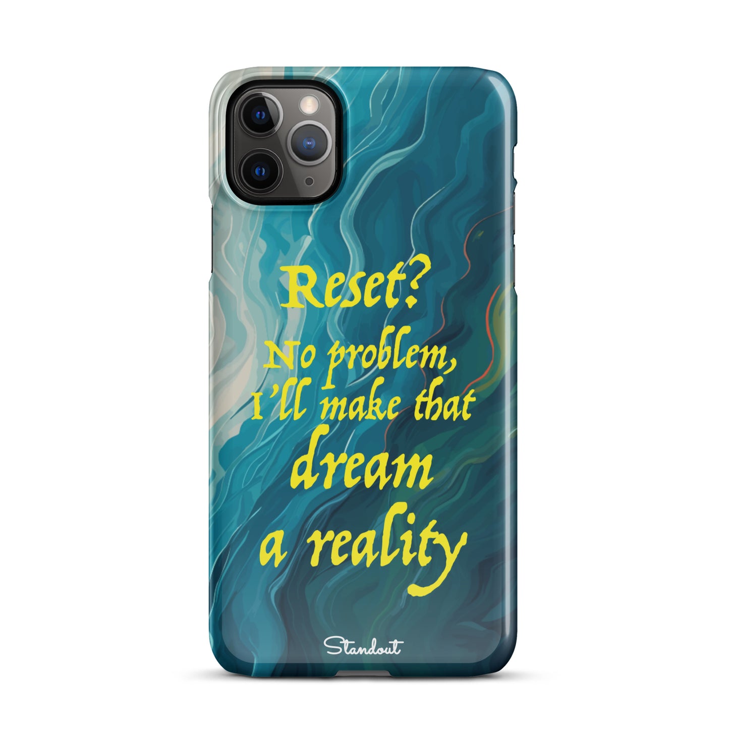 Reset in Life Snap case for iPhone®