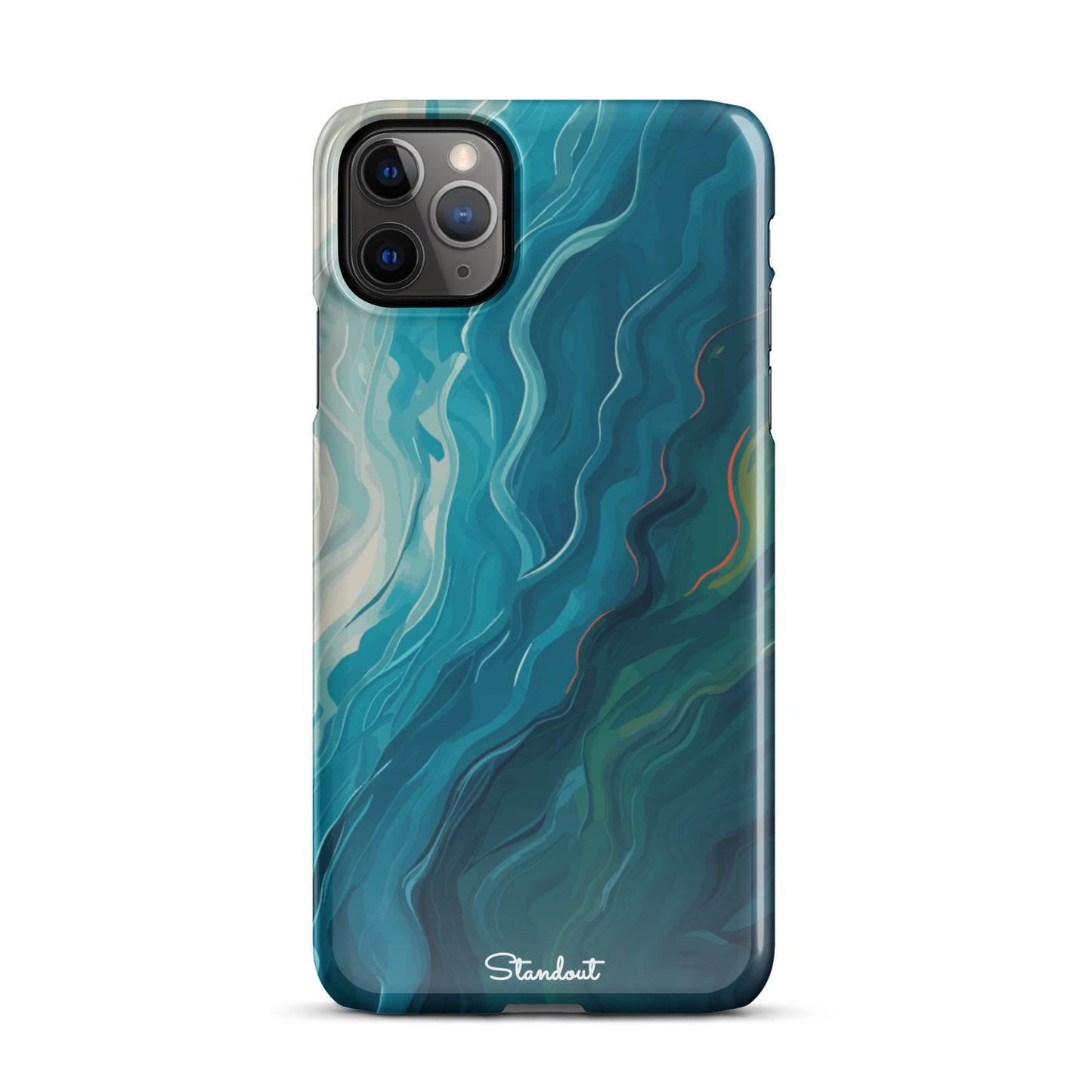 Liquid Blue Snap case for iPhone®