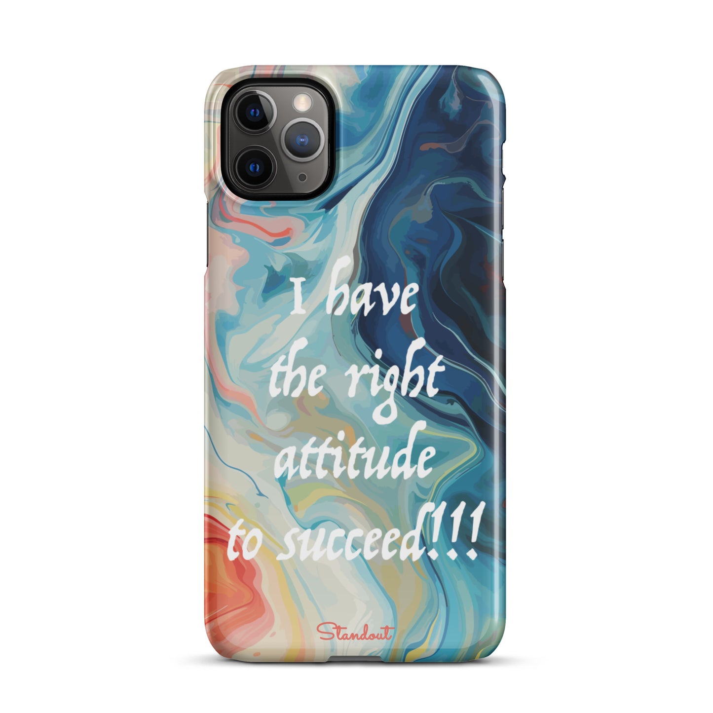 The right attitude Snap case for iPhone®